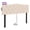 Beige, variant on Gymax Headboard for Queen & Full Size Bed Tufted Upholstered Head Board w/2AC Outlets Gray