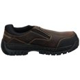 thumbnail image 4 of Skechers for Work Men's Hartan Slip-On Shoe, Dark Brown, 7 M US, 4 of 5