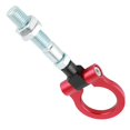 thumbnail image 3 of Tow Hook Red Folding Ring Car Racing Tow Hook Front Auto Trailer Heavy Duty Tow Hook Red Folding Ring Racing Car Refitting Fit For  Veloster 2012-2017, 3 of 8