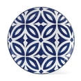 thumbnail image 3 of Mainstays Glazed Blue pattern Stoneware Dinnerware Set, 12-Pieces, 3 of 8