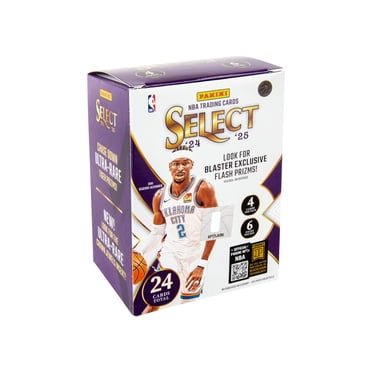 2024-25 Panini Select Basketball Trading Cards Blaster Box
