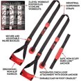 thumbnail image 4 of Jungle Gym XT Body Weight Suspension Trainer System – Patented Split Anchor, Full-Body Workout, Lightweight Home Suspension Training Kit for Home Gym, Workout Equipment, 4 of 5