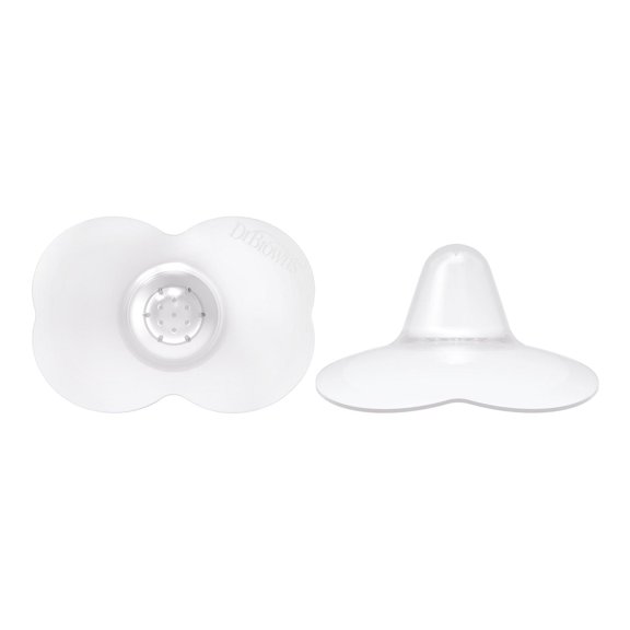 Papillon boucliers pour mamelons pour l'allaitement de Dr. Brown's, Taille 1, 20 mm