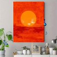thumbnail image 4 of Qisvanset Clear Water Swimming Cow Canvas Print 12x16 Inch Study Room Art, 4 of 8
