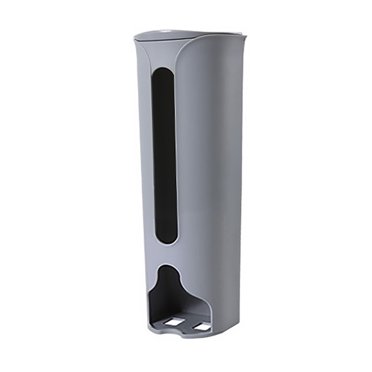 BMYJ Plastic Bag Holder, Wall Mount or Adhesive Grocery Bag Organizer, Under Sink Plastic Grocery Bag Storage & Trash Bag Organization, Wall Mounted Convenience Bags