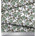 thumbnail image 3 of Soimoi Feuilles de Voile de Coton & Tissu Imprimé Floral 1 Yard 56 Inch Wide, 3 of 3