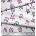thumbnail image 2 of Soimoi Poly Georgette Tissu Tissu Imprimé 1 Yard 52 Inch Wide, 2 of 3
