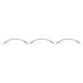 thumbnail image 2 of VONKY Motorcycle Brake Oil Hose Line Pipe Fitting Stainless Braided Steel Silver 39cm 3Set, 2 of 6