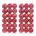 thumbnail image 1 of Matoen12 72PCS Christmas Tree Ball Bauble Hanging Home Party Ornament Decor 4CM, 1 of 5