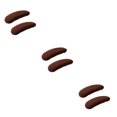 thumbnail image 4 of Maytalsory Chair Armrest Covers To And Decorate Made Of Polyester Fibre Easy To Install dark coffee 3Set, 4 of 6