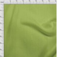thumbnail image 3 of oneOone Georgette Viscose Green Fabric Geometric Bandhani Sewing Material Print Fabric By The Yard 42 Inches Wide, 3 of 4