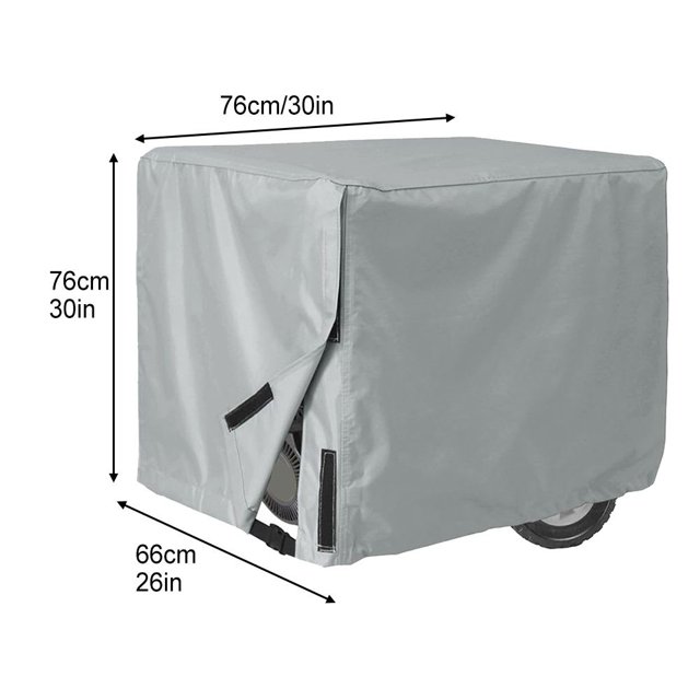 Waterproof Generator Cover,Fits Most Generators 5500-15000 Watt Grey