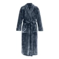 thumbnail image 2 of LSLJS Men Solid Color Fallow Cardigan Pocket Long Sleeve Nightclothes Bathrobe, Robes Gifts for Men, 2 of 5