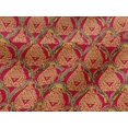 thumbnail image 4 of Tissu Jersey Viscose Pomme Damas & Imprimé Floral BTY 60 Pouces de Large, 4 of 5