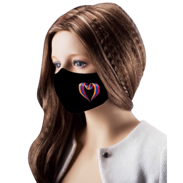 Armenia Proud Child Hi Fashion Designer 90210 Face Mask