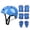 Christmas Gift Blue, variant on Deals Black&Friday Iumwxz on Sales 7Pcs/Set Children Kids Helmet Knee Elbow Pad Cycling Skate Bike Protecs Clearance Sales