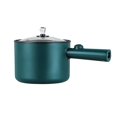 thumbnail image 3 of CNKOO Multifunctional 1.8L Non-Stick Electric Cooking Pot - 450W Mini Rice Cooker  Steamer & Soup Maker - Portable Blue Green Ceramic Coated Pot  Home  Camping - Overheat Protection  Easy, 3 of 7