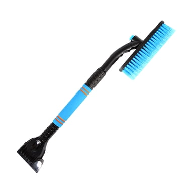 HWRETIE Snow Brush And Ice Scraper For Car Windshield Heavy Duty Winter Snow Removal Tool With Ergonomic Handle For Cars SUVs Trucks
