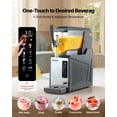 thumbnail image 2 of VEVOR Slushie Machine, 4L/135oz No Ice Needed Slushy Machine for Home, Frozen Drink Maker with Single Tank, Margarita Machine with Self-Cleaning, for Frozen Margaritas, 2 of 9