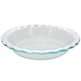 thumbnail image 1 of Pyrex Easy Grab 9.5" Glass Pie Plate (Pack of 3) Made in the USA, 1 of 3