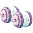 thumbnail image 2 of 2 Rolls Mandala 200g Knitting Crochet Craft Rainbow Cake Yarn Soft Baby Gradient Multicolor Art Spring Summer Sweater Making, 2 of 7
