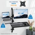 thumbnail image 3 of Mount-It! Ergonomic Laptop Arm for Wall or Pole Mounting, Full Motion Adjustments, Versatile Design, Easy Installation, 3 of 7