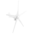 thumbnail image 4 of 5 Blades Wind Generator, Injection-Molded Small Wind Generator, Low Vibration For Boats Marine Home Charging Cabins -40 Degrees Celsius -80 Degrees Celsius  White 48V, 4 of 8