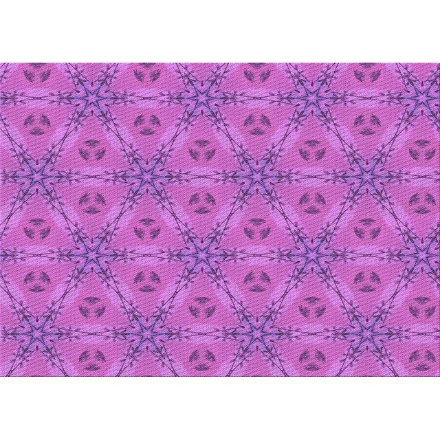 Ahgly Company Tapis d'Intérieur Rectangulaire Transitionnel Lavable à la Machine, Rose Néon Vif Violet, 6 Pieds x 9 Pieds