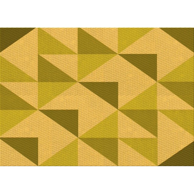 Ahgly Company Machine Washable Indoor Rectangle Transitional Dark Golden Rod Brown Area Rugs, 2' x 4'