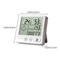 thumbnail image 3 of Fesfesfes Indoor Wall Mounted Digital Hygrometer Accurate Temperature Humidity Monitor for Home Office Greenhouse Room Humidity Gauge Meter, 3 of 5