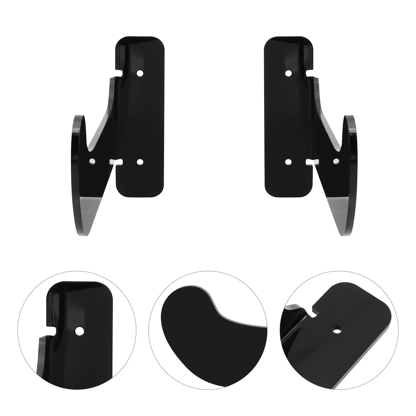 UPOUART 2Set Exercise Equipment Storage Rack Yoga Mat Holder for Multiple Mats