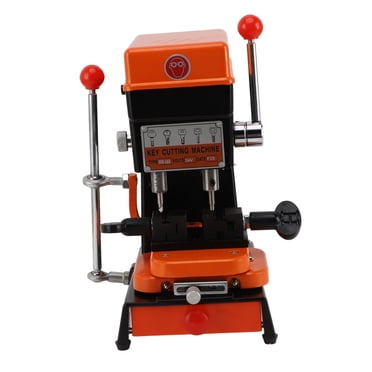Machine de Duplication Verticale de Clés : Coupe de Clés à 5 Types pour la Maison, 110-240 V CA avec Prise EU, Alimentation Automatique, Moteur en Cuivre Durable et Trousse d'Accessoires Complète