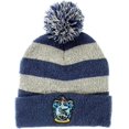 thumbnail image 3 of Harry Potter Hogwarts Houses Knit Scarf & Pom Beanie Set (Ravenclaw), 3 of 5