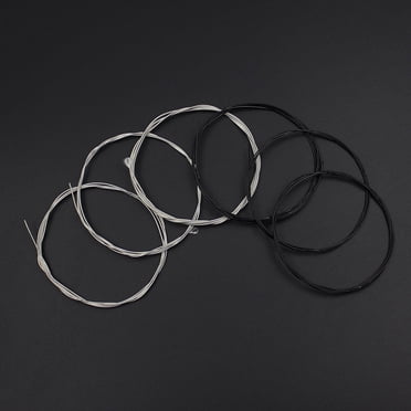 Ensemble (.028).043) Cordes en Nylon pour Guitare Classique, Bicolores, Tension Normale