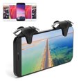 thumbnail image 1 of Shooter Button, ABS High Sensitivity Ergonomic Universal 2 Pcs Shooting Controller Button  For Most Smartphone Models, 1 of 8