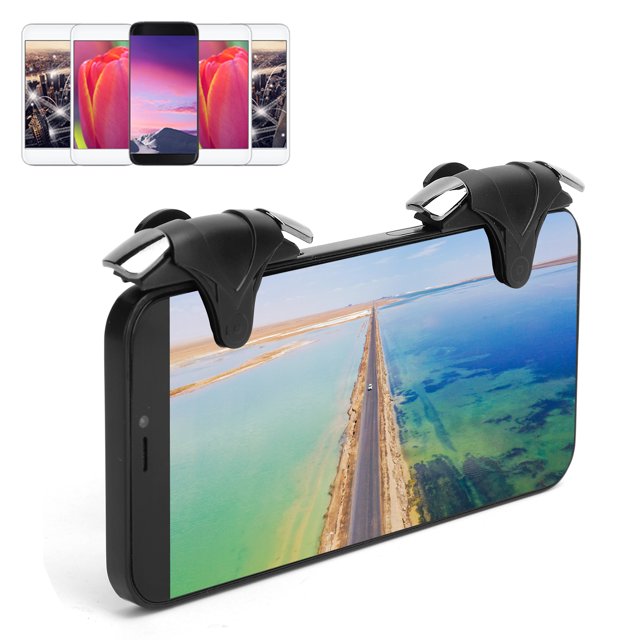 Shooter Button, ABS High Sensitivity Ergonomic Universal 2 Pcs Shooting Controller Button For Most Smartphone Models