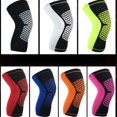 thumbnail image 3 of Manchon de Compression pour Genou, Attelle Anti-Blessure, Protecteur pour Manche sport Genou Basketball Course Mise en Forme Sports, Noir, M, 295 mm, 3 of 8