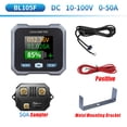 thumbnail image 4 of tredstone Smart Battery Mon-itor With Shunt Bluetooth Battery Mon-itor Voltmeter Battery Mon-itor Bluetooth Metal Bracket, 4 of 6