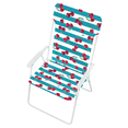 thumbnail image 4 of Mainstays Steel Folding Beach Chair, Cherry, 4 of 9