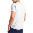 thumbnail image 2 of Hanes T-Shirt à Manches Courtes Col Rond X-Temp pour Hommes, Lot de 2, 2TG, Blanc, 2 of 4