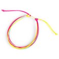 thumbnail image 1 of Braided Bracelet Adjustable Chic Multicolor Aesthetic Jewelry Drawstring Handcrafted Hand Rope Women Accessories for Teen Girls Purple+Yellow, 1 of 9