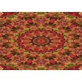 thumbnail image 1 of Ahgly Company Machine Washable Indoor Rectangle Transitional Tomato Red Area Rugs, 4' x 6', 1 of 7