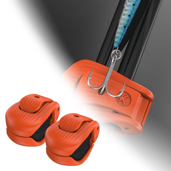 Support de Canne à Pêche en Deux Pièces avec Barre de Soutien pour un Rangement Sécurisé et Facile 2 Pcs