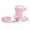 Pink, variant on Escape Proof Cat Harness and Leash Set Adjustable Vest for Secure Outdoor Walking Pet Training Gear with Decorative Pendant