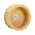 thumbnail image 2 of GROWTH TANK Roues de Course pour Hamster Jouets d'Exercice en Bois Silencieux Roue d'Exercice pour Gerbille 16.5cm, 2 of 9