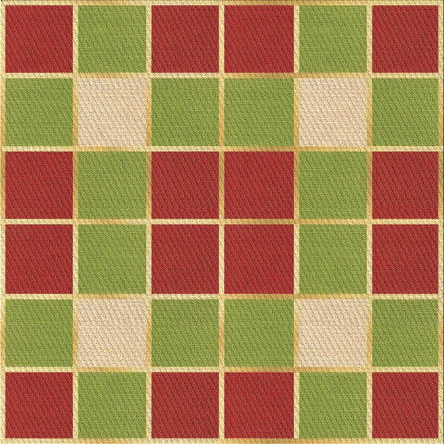 Ahgly Company Machine Washable Indoor Square Transitional Green Area Rugs, 4' Square