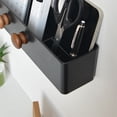 thumbnail image 4 of Yhmxh Shoe Rack-Shoe Organizer Shoe Storage Shoe Cabinet Wall Storage Shelf with Hooks Remote Control Multifunctional Stand Box Sticky Bracket Bathroom Bedroom Living Room Wall Storage storage rack, 4 of 6