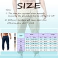 thumbnail image 2 of TINZ Pantalon Homme Chino Pantalon Cargo Mode Lin Pantalon Décontracté Pantalon à devant Plat Été Évacuation de L'Humidité Respirant Ouvert pour Homme Petit L, 2 of 8