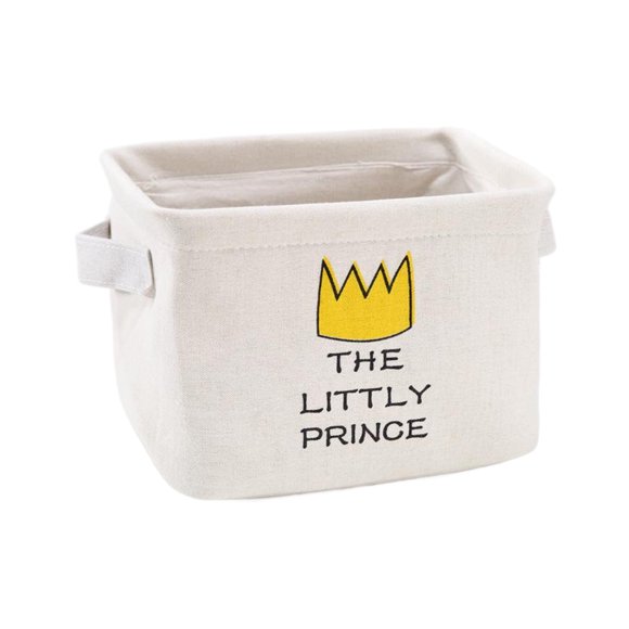 tamizeot Toys Storage Basket Non-toxic And Durable Collapsible Bin Toys Storage Organizer Sundries Storage crown