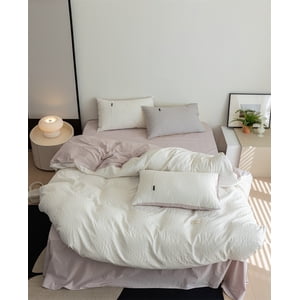 Zhuge Bed Sheets Set, Bedding Sheets Pillowcases Kit, Twin Bed Set, Hotel Bedding, Home Decor(White)